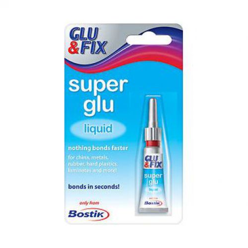 Bostik No.4 Super Glue tube, 3g