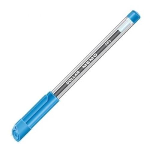 Dollar Memo Crystal Ballpens blue Box 50