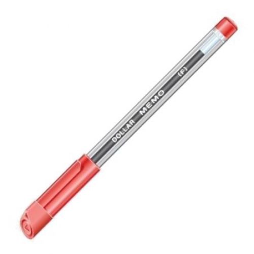 Dollar Crystal Ballpens Red Bx50