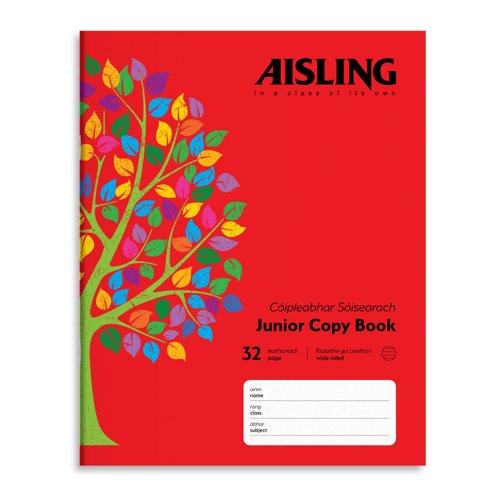 Aisling Junior 10mm Writing Copy Pk10