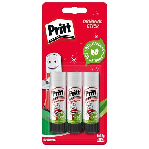 Pritt Stick Medium 22g Triple pack Bx12