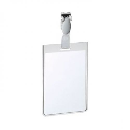 Security Name Bdg Port 90x60mm clr Bx25