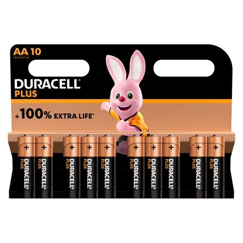 Duracell Plus MN1500 AA Pk10