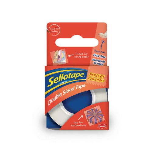 Sellotape Double sided tape 15x5m Pk12