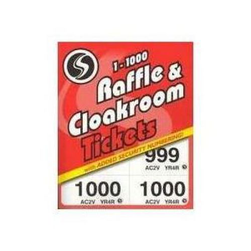 Silvine, Cloakroom Ticket 1-1000