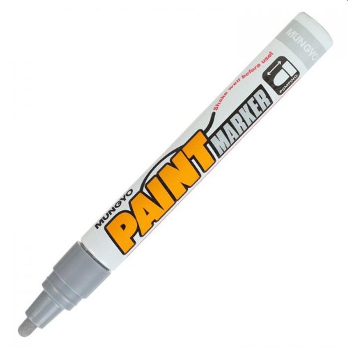 Mungyo Paint Marker silver Bx12