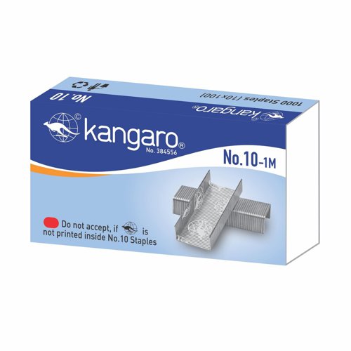 Kangaro Staples No10 boxed Bx1000