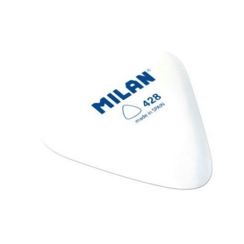 Milan Eraser White 45mm Triangle