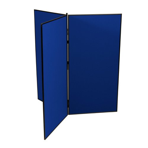 Jumbo Slimflex Exhibition Display 3 Panel Blue