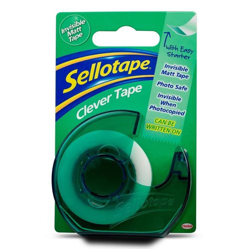 Sellotape Clear Tape Dispenser 18mmx25m