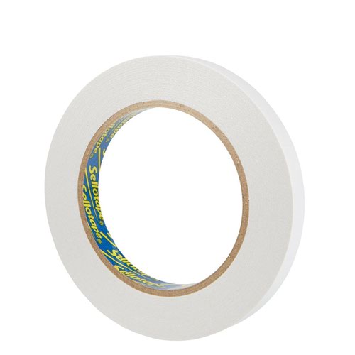 Sellotape Double Sided Self Adhesive Tape 12mmx33m Code 503884