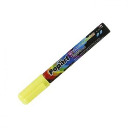 PopArt, 5mm Liquid Chalk Marker, yellow - 620102