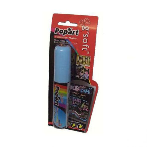 PopArt, 15mm Liquid Chalk Marker carded each, blue