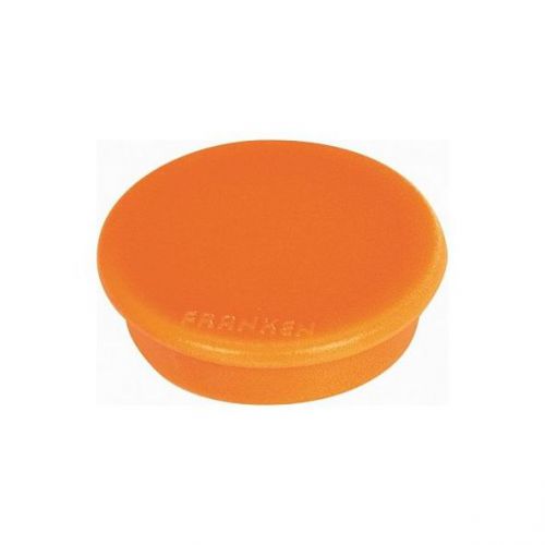 Magnet Round 32mm Orange Pk10
