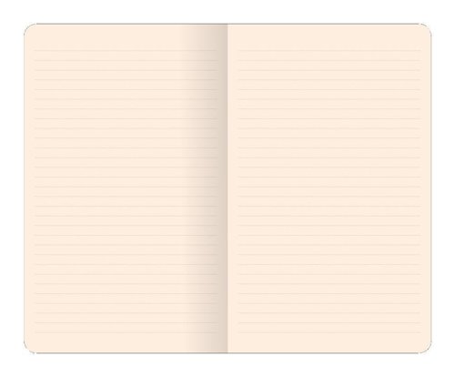 FlexBook 17x24cm Adventure Ruled Blk Pk3