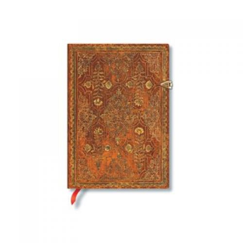 Paperblanks Fall Filigree Persimmon Midi size: 130x180mm Lined 144 pages weight 0.29 kg