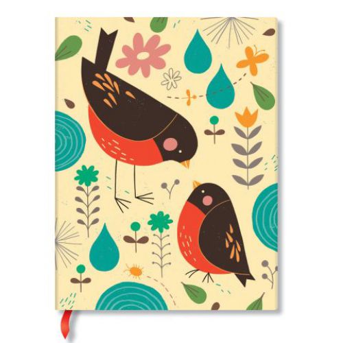 Paperblanks 5 Year Snapshot Journals Mother Robin Ultra size: 180x230mm 5 Year 192 pages weight 0.63 kg
