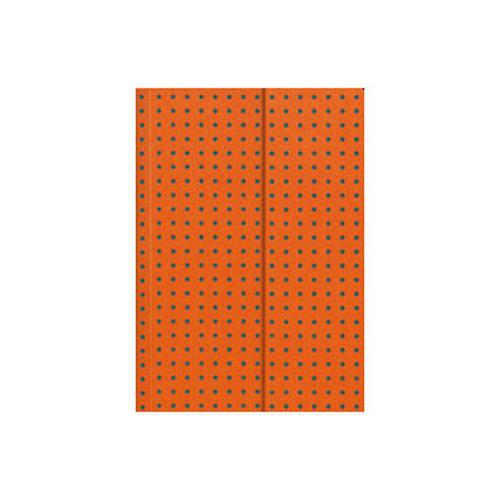 Circulo Notebook Orange on Grey A6, Unlined