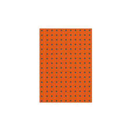 Circulo Notebook Orange on Grey A7, Unlined