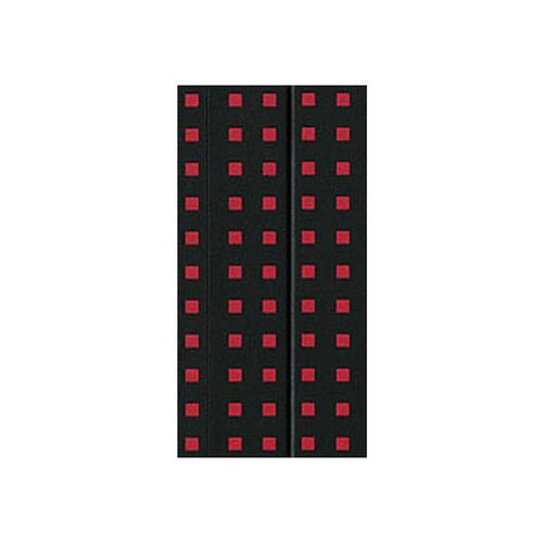 Quadro Notebook Black on Red B6.5, Unlined