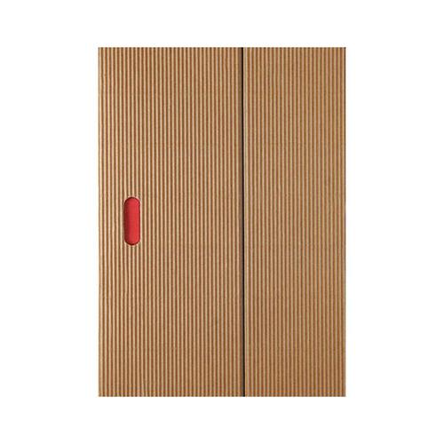 Ondulo Notebook Natural A4, Unlined