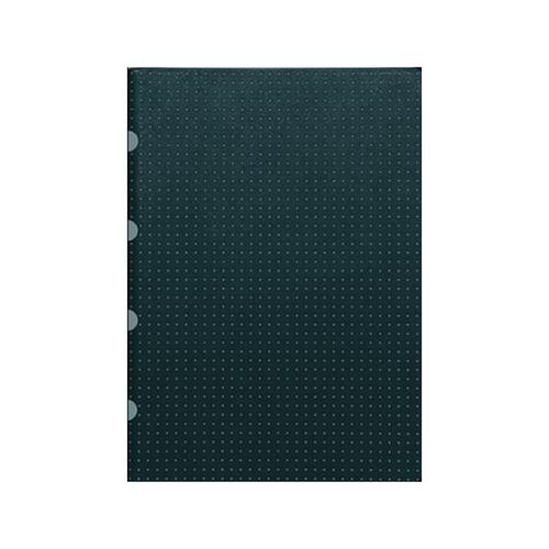 Cahier Circulo Notebook Black on Grey A4, Lined