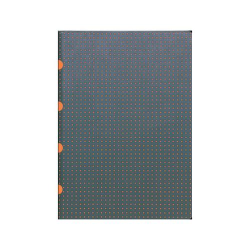 Cahier Circulo Notebook Grey on Orange A4, Lined