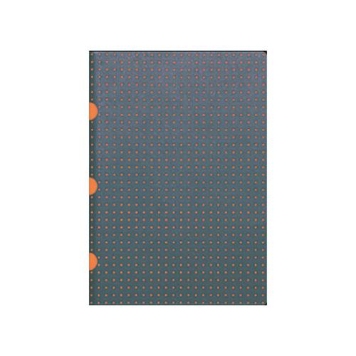 Cahier Circulo Notebook Grey on Orange A5 Lined