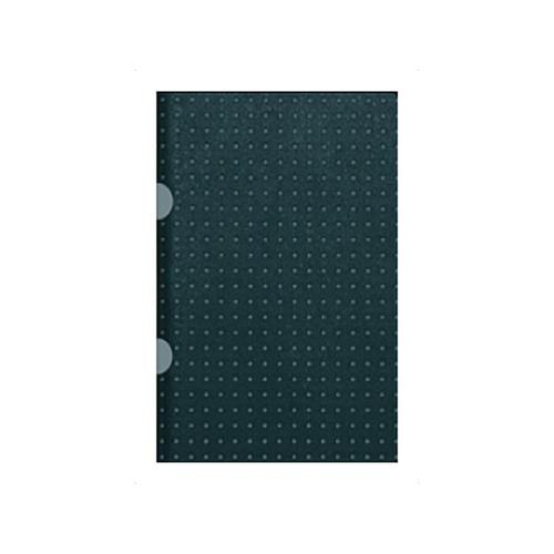 Cahier Circulo Notebook Black on Grey B7, Grid