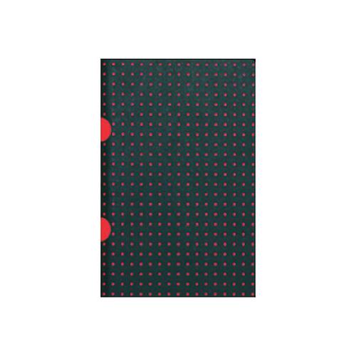 Cahier Circulo Notebook Black on Red B7, Lined