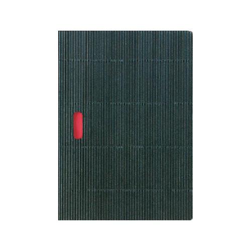 Cahier Ondulo Notebook Black A4, Unlined
