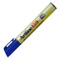 Artline 159 Dry Wipe Marker Chisel Blue