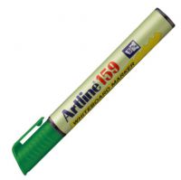 Artline 159 Dry Wipe Marker Chisel Green