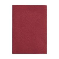 Pavo Leatherboard covers A4 270gsm red