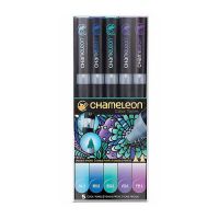 Chameleon 5 Pen Set Cool Tones