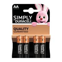 Duracell Simply battery AA B4 Bx10