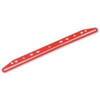 MagiClip A4 Plastic Filing Strip, red
