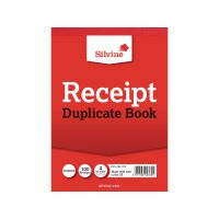 Silvine, 230 Duplicate Receipt Book 4x5.5 2up