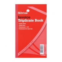 Silvine, 619 Triplicate Invoice Book 8x5