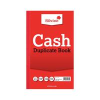 Silvine, 608 Duplicate Book ruled Cash 8x5