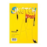 Silvine Sketch Pads A4 100Gm Pack of 12