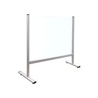 Tabletop Divider Acrylic Glass 65x60cm