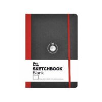 FlexBook Notebook Sketch, 17x24cm black/red