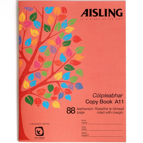 Aisling Copy Book 200 x 160mm Pack of 10 ASX6