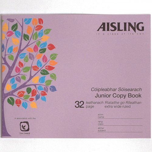 Aisling Junior Copy 165x200 32PG 10/PK ASJ10