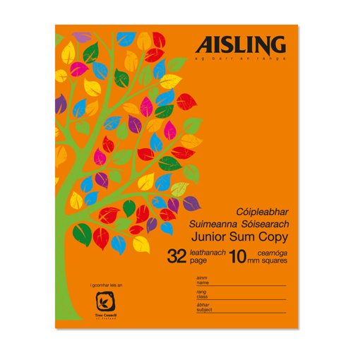 Aisling Junior Sum Copy 20x16 32PG 10/PK ASx310
