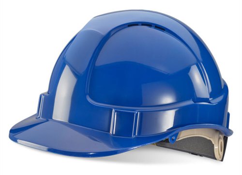 Blue Wheel Ratchet Headgear B-Brand Safety Helmet Bbvshrhb
