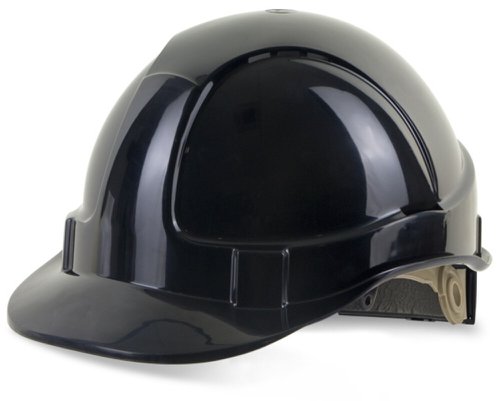 Black Wheel Ratchet Headgear B-Brand Safety Helmet  Bbvshrhbl