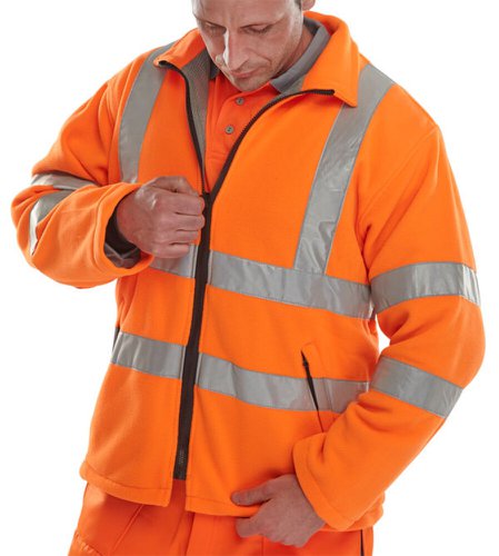B-Seen Hv Outer Wear Carnoustie Fleece Jkt Or Lge Carforl