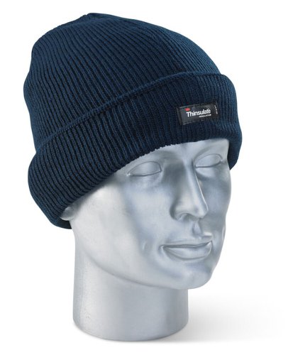 Click Knitwear - Thinsulate Beenie Hat Navy